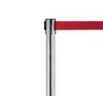 Colonna inox con nastro rosso - immagine 2