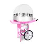 Pink cotton candy machine