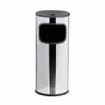 Stainless steel ashtray/litter bin