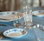 Victoria crystal water glass decorated - Image 2