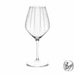 Faceted crystal Broggi Optical wine glass 43 cl