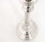Candelabro argentato a 1 fiamma - immagine 2