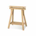 Adjustable wooden easel