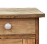 Vintage wooden bedside cabinet - Image 2