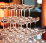 Coppa Champagne Lux cristallo sfaccettato - immagine 2