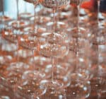 Coppa Champagne Lux cristallo sfaccettato - immagine 3