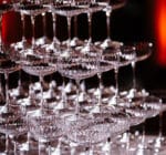Coppa Champagne Lux cristallo sfaccettato - immagine 4