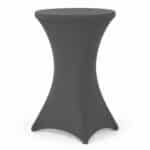 Copritavolo stretch antracite per tavolo Cocktail