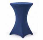 Copritavolo stretch blu per tavolo Cocktail