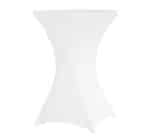 Copritavolo stretch light bianco per tavolo Cocktail - immagine 2