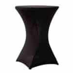 Black light stretch cocktail table cover