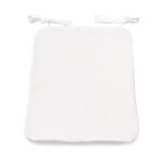 Cover cuscino per sedia Libby bianco