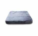 Cover cuscino per sedia Libby velluto grigio - immagine 2