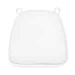Cuscino completo per sedia Chiavari bianco