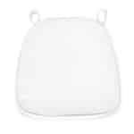 Complete white cushion for Parigina chair