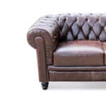 Divano Chesterfield cuoio vintage - immagine 2