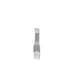 Finger food forchetta monoporzione inox