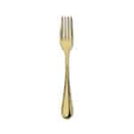 Gold fruit fork