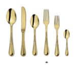 Forchetta tavola oro - immagine 2