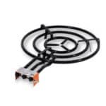 Fornello bruciatore per paella Ø80 cm 3 anelli
