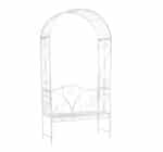Panchina Vintage metallo con arco