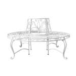 Panchina Vintage rotonda metallo