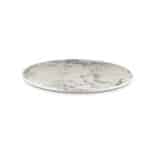 Round white marble buffet board