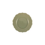 Calipso sage green bread plate