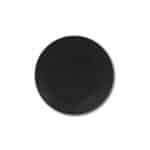 Materia black bread plate