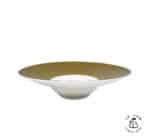 Gourmet Deras Le Coq white plate gold flap - Image 2