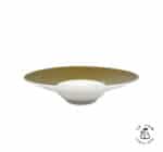 Piatto Mini Gourmet Deras Le Coq bianco falda oro - immagine 2