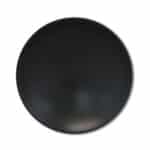 Piatto fondo Materia nero