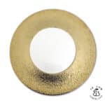 Deras Le Coq white flat plate gold flap