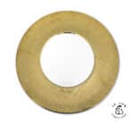 Piatto piano Deras Le Coq bianco falda oro - immagine 3