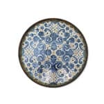 Fez blue flat plate