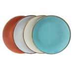 Piatto piano Materia 4 colori