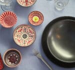 Piatto piano Materia nero - immagine 3