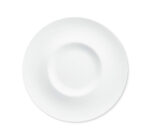 Visual plate with brim