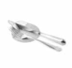 Poggiaposate tondo inox - immagine 2