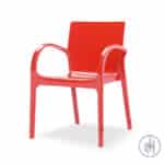 Betty Red Armchair