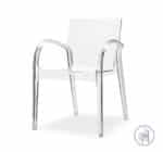 Poltrona Betty trasparente