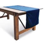 Runner blu 50x150 cm velluto