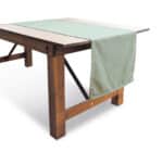 Runner verde salvia 50x250 cm