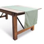 Runner verde salvia 50x250 cm