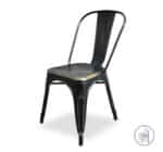 Sedia Loft nera