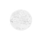 Segnaposto bianco pizzo Ø21 cm