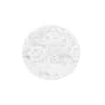 White lace place mat Ø21 cm