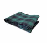 Set 2 coperte pic-nic tartan blu/verde