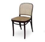 Set 4 sedie Vintage legno/intrecciate - immagine 2