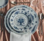 Sottopiatto Inglese blu - immagine 2